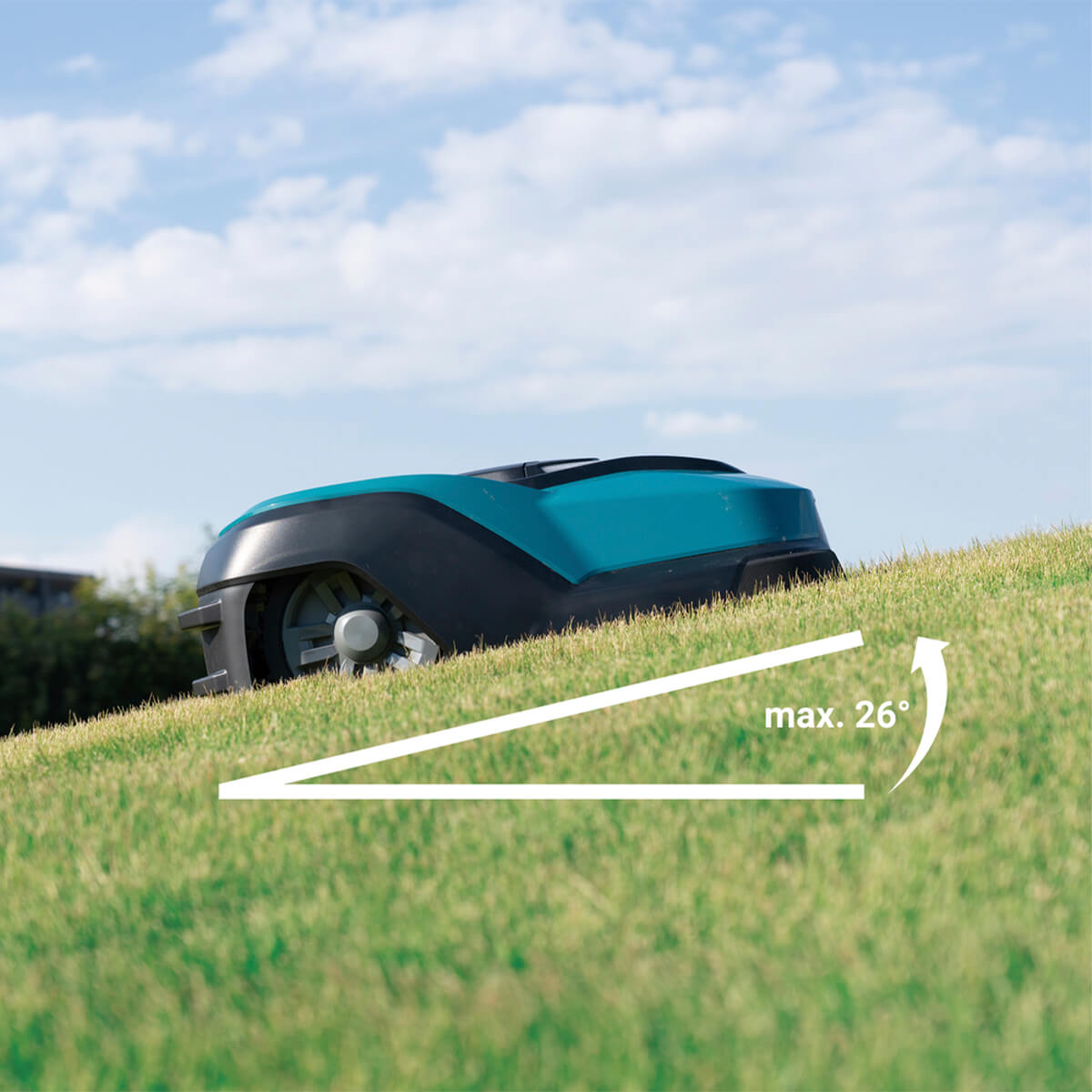 Akku-Rasenmähroboter RM350D Bivolt – effizient und autonom